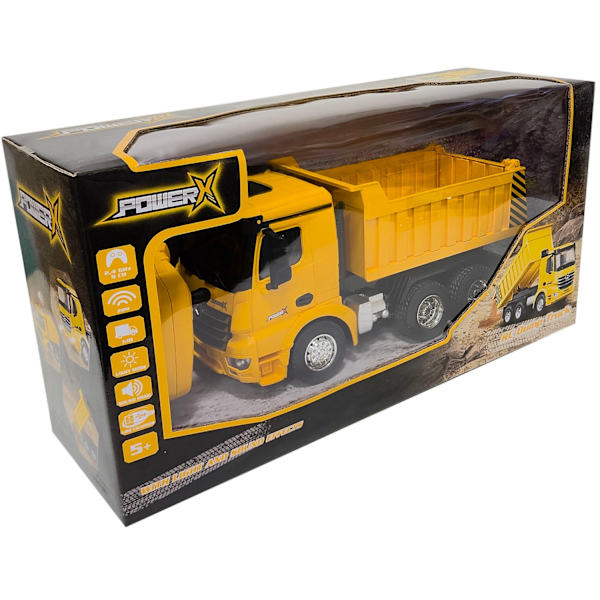 Power X Radiostyrd Dumper multifärg