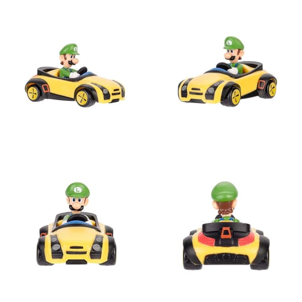 Mario Kart Racers W6 Luigi multifärg