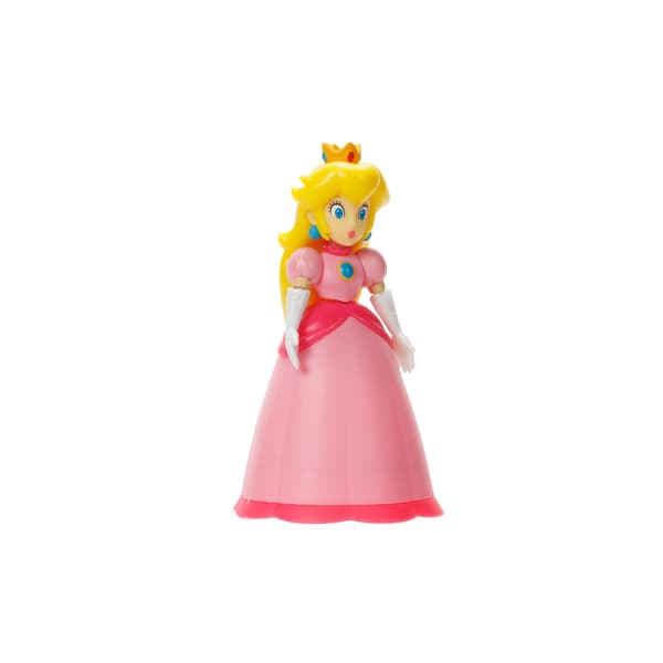 Super Mario Figur 5cm Peach multifärg