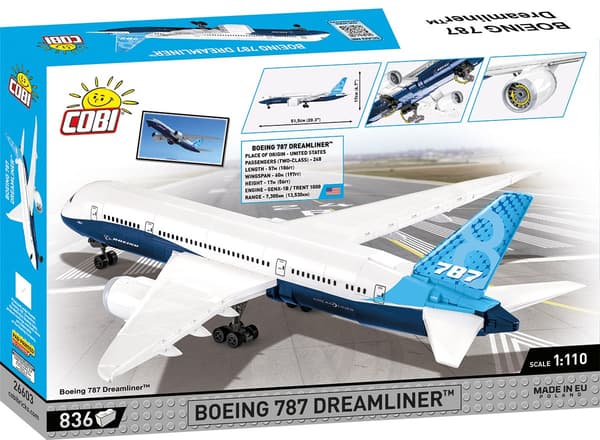 Cobi Boeing 787 Dreamliner 1:110 26603 multifärg