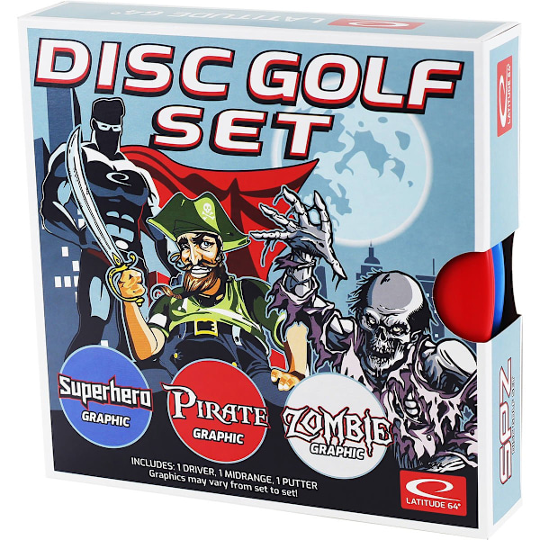 Discgolf set 3 discar