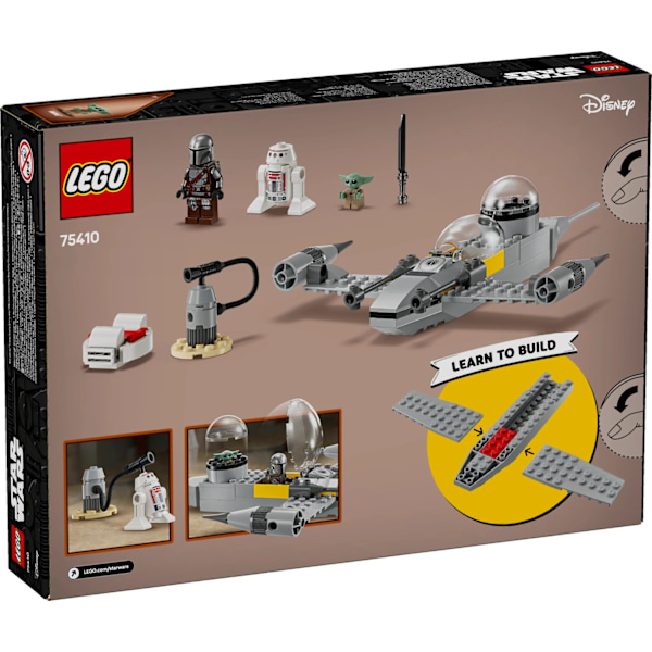 LEGO® Star Wars™ Mando and Grogu's N-1 Starfighter™ 75410