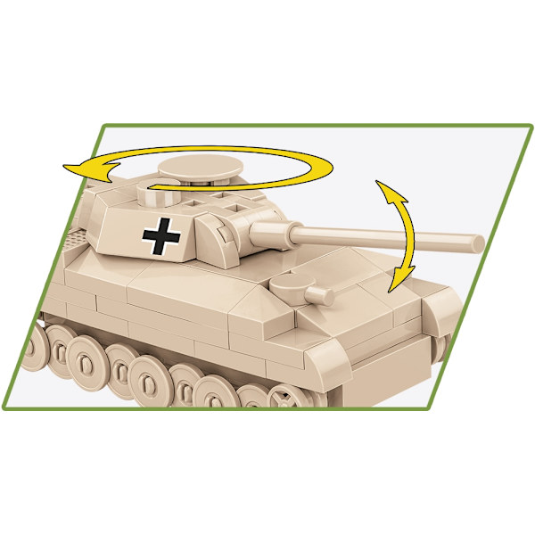 Cobi Panzer V Panther 1:72 3099 multifärg