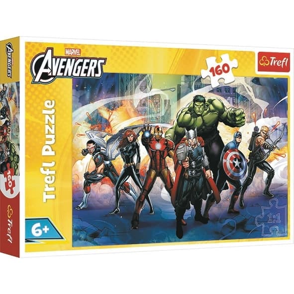Trefl Marvel Avengers Pussel 160 bitar multifärg