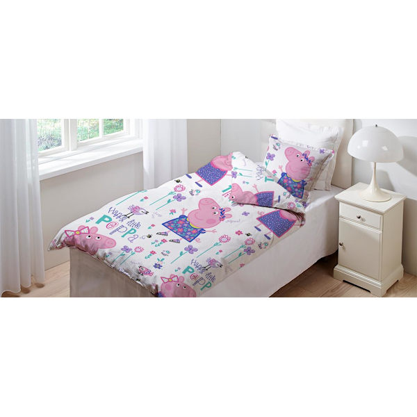 Greta Gris Bäddset 150x210cm multifärg
