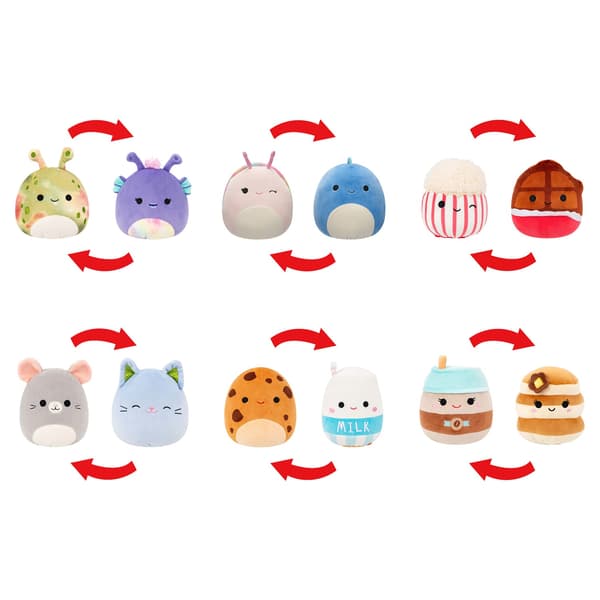 Squishmallows Flip A Mallows Roboyo and Hawk multifärg