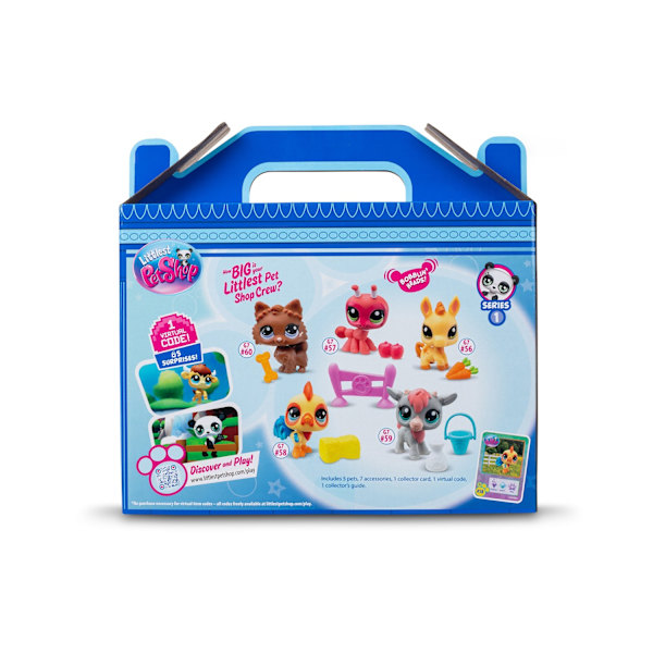 Littlest Pet Shop Farm Besties Collector set 5-pack multifärg