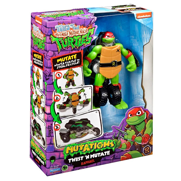 Turtles Mutations Twist n Mutate Raphael multifärg