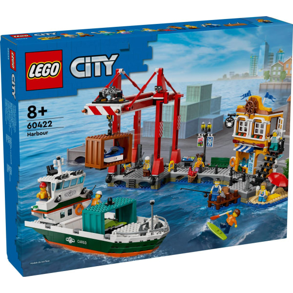 LEGO® City Kusthamn med lastfartyg 60422 MultiColor