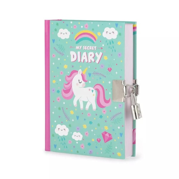 My secret diary Unicorn Dagbok multifärg