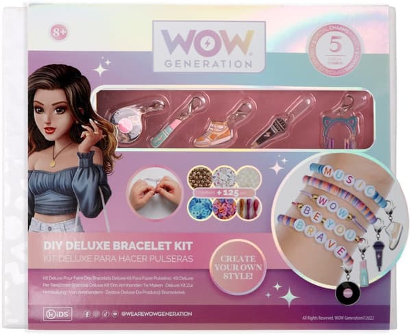 WOW Generation DIY Deluxe Armbandsset Pyssel multifärg