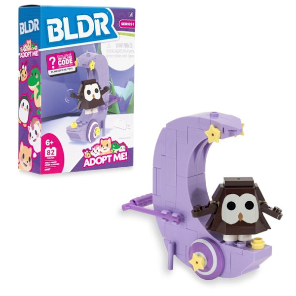 BLDR Adopt Me! Byggset Pet Single Owl & Magic multifärg