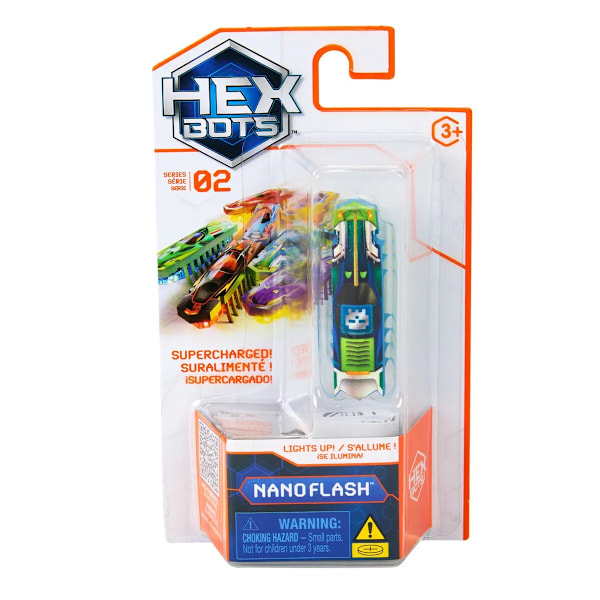 Hex Bots Nano Flash Blå 997 multifärg