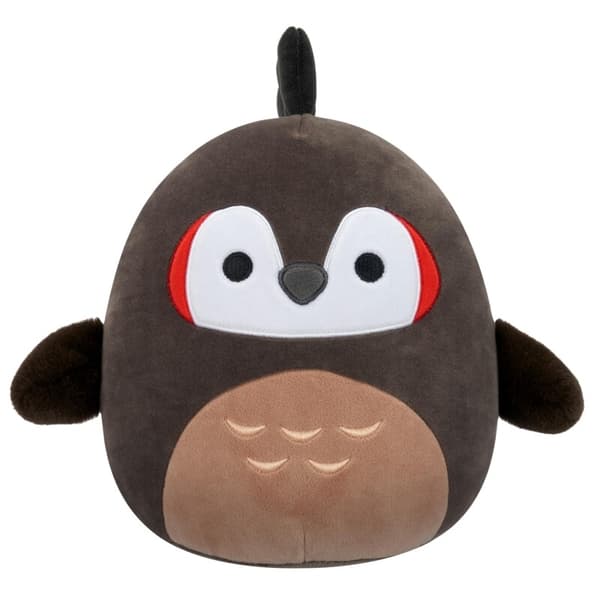Squishmallows 19cm Theodore Quail multifärg