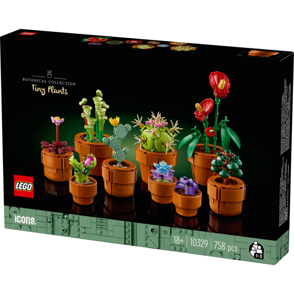 LEGO® icons Små växter 10329 multifärg