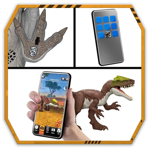Jurassic World Rebirth Tail Thrasher Spinosaurus multifärg