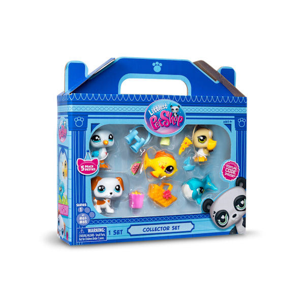 Littlest Pet Shop Beach Besties Collector set 5-pack multifärg