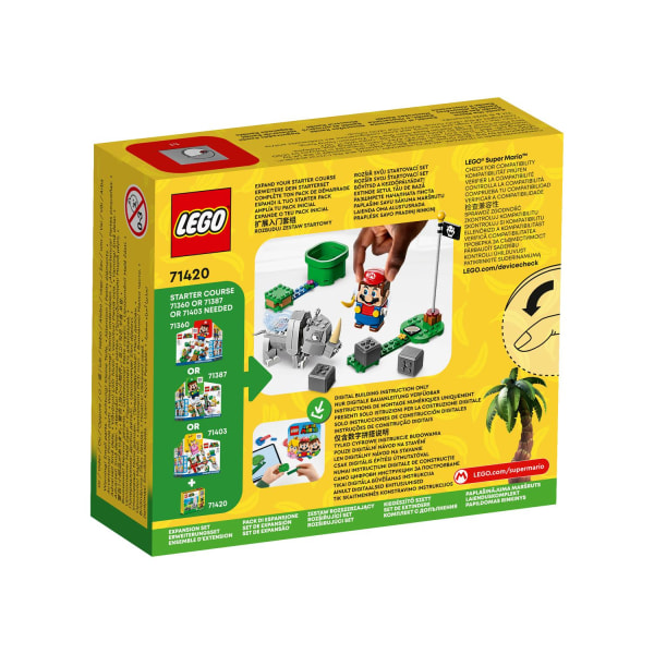 LEGO® Super Mario™ Noshörningen Rambi Expansionsset 71420