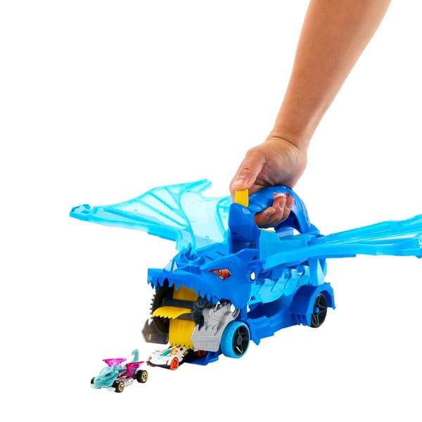 Hot Wheels City Ultimate Dual Dragon Transporter multifärg