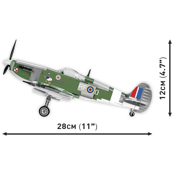 Cobi Supermarine Spitfire MK. VB 1:32 multifärg