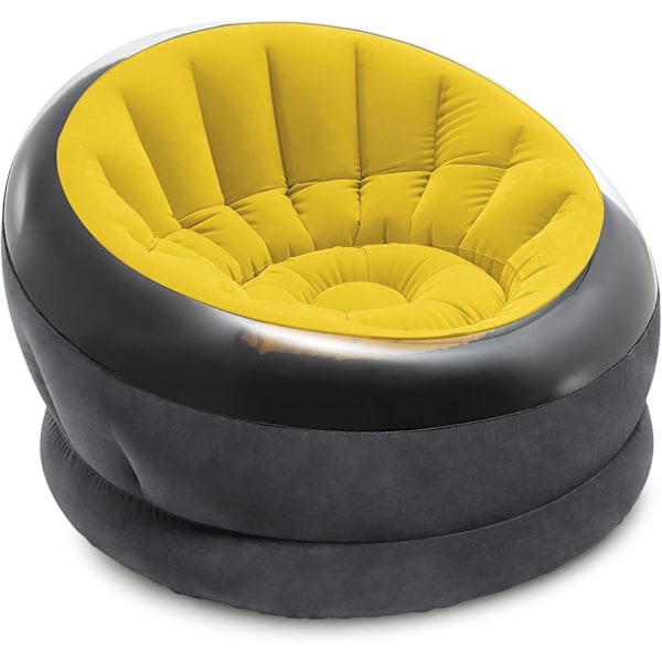 INTEX Empire Chair Uppblåsbar fåtölj Gul