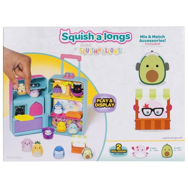 Squish-a-longs Carry On Lekset Turkos multifärg
