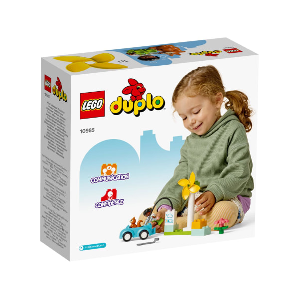 LEGO® DUPLO Vindkraftverk och elbil 10985