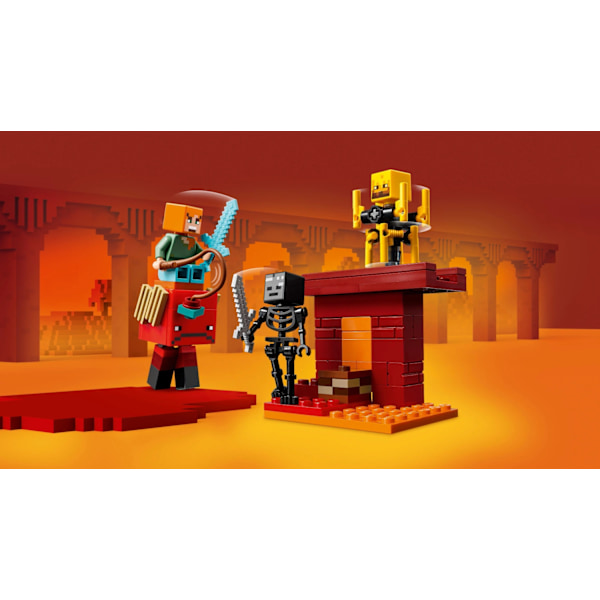 LEGO® Minecraft Lavastriden i Nether 21266