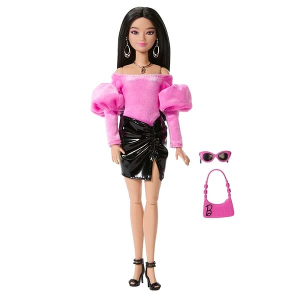 Barbie Deluxe Style Docka Off Shoulder och kjol no13