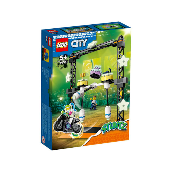 LEGO® City Stuntz Stuntutmaning med knuff 60341 multifärg