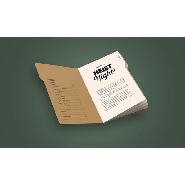 Heist Night (SE/EN) multifärg
