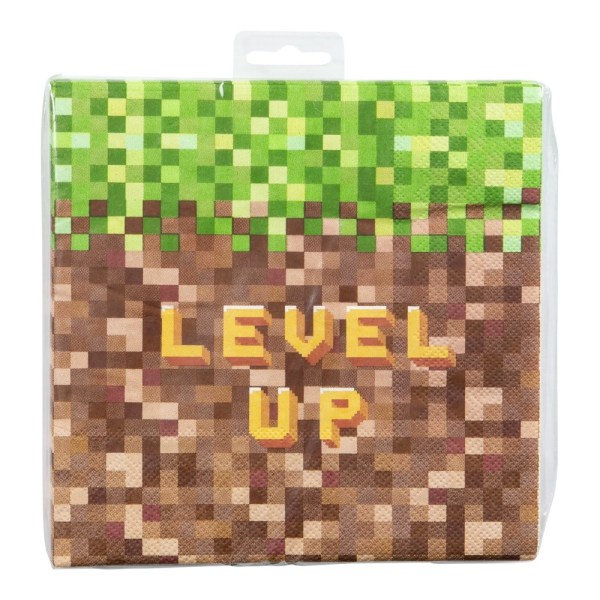 Minecraft Servetter Level up Kalas 16-pack multifärg