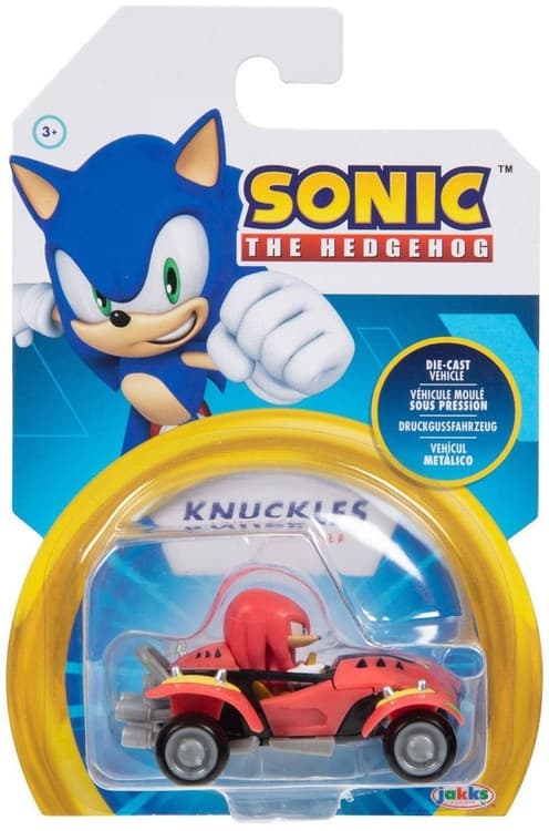 Sonic Fordon Die-Cast 1:64 Knuckles Land Breaker multifärg