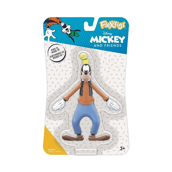 Flexfigs 1-pack Disney Goofy Långben multifärg
