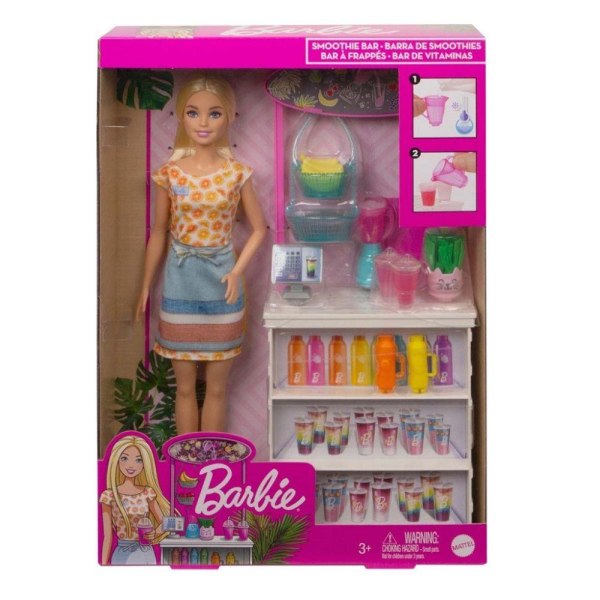 Barbie Smoothie Bar Lekset multifärg