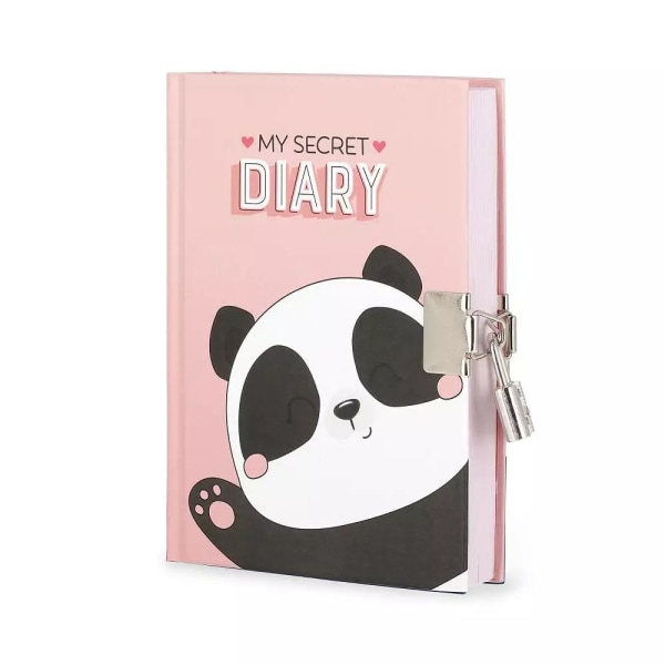 My secret diary Panda Dagbok multifärg
