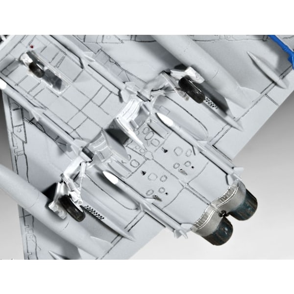 Revell Model Set Eurofighter Typhoon(single seater) 1:144 multifärg
