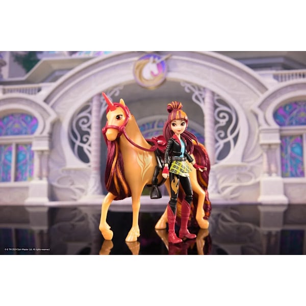 Unicorn Academy Docka och Enhörning Valentina & Cinder multifärg