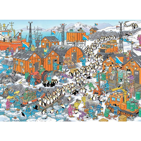 Jan Van Haasteren South Pole Expedition Pussel 1000 bitar 20038 multifärg