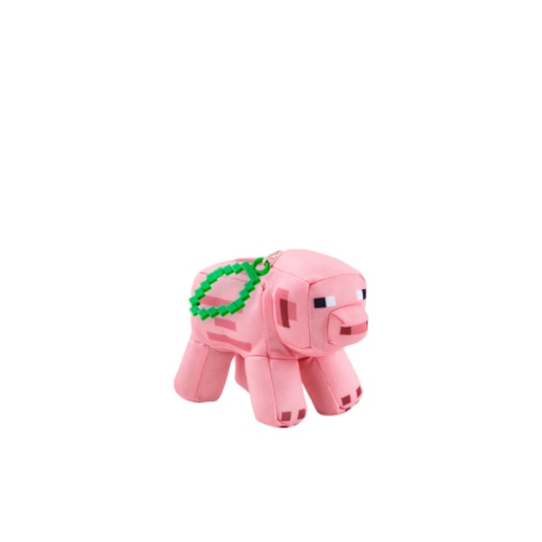 Minecraft Clip On Mjukdjur Pig multifärg