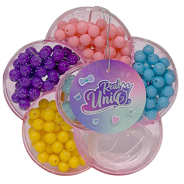 Real UniQ Pärlset Mini Rosa blomma multifärg