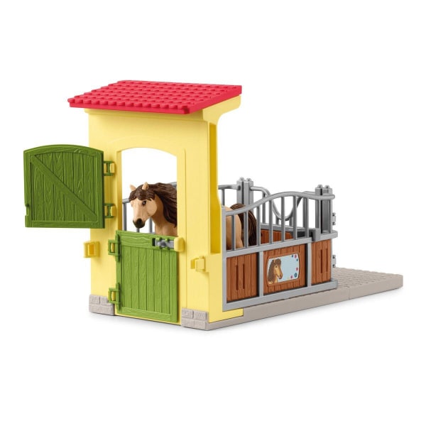 schleich® FARM WORLD Ponnybox med islandshingst 42609 multifärg