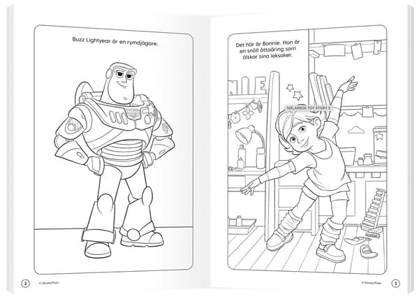 Toy Story 5 Målarbok multifärg