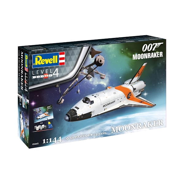 Revell Gift set James Bond Moonraker 1:144 Modellbyggsats multifärg