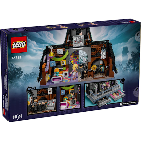 LEGO® Wednesday & Enids korridorsrum 76781 multifärg
