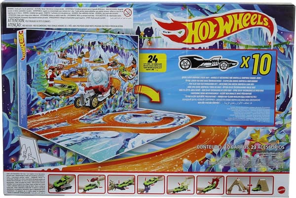 Hot Wheels Adventskalender 2026 multifärg