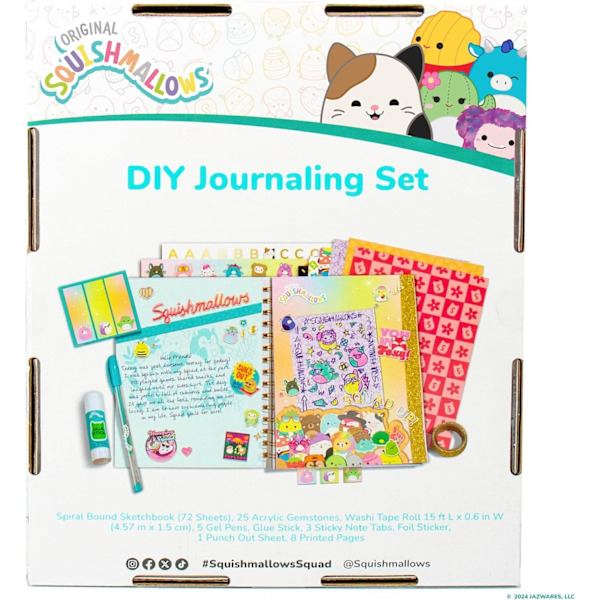 Squishmallows DIY Journaling Set
