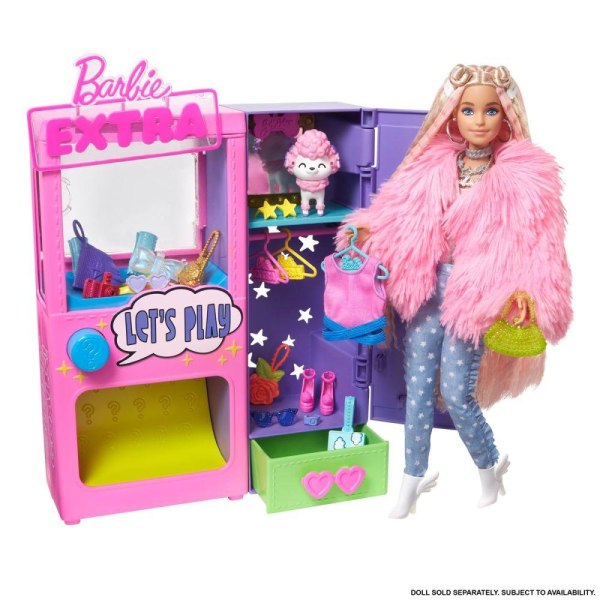 Barbie Extra Style Selector Vending Machine Lekset multifärg