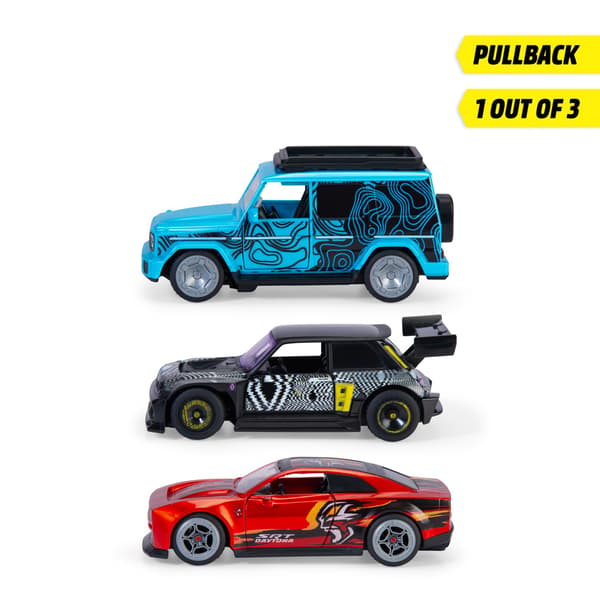 Dickie Toys Pullback Racer Renault RS Turbo 3E multifärg