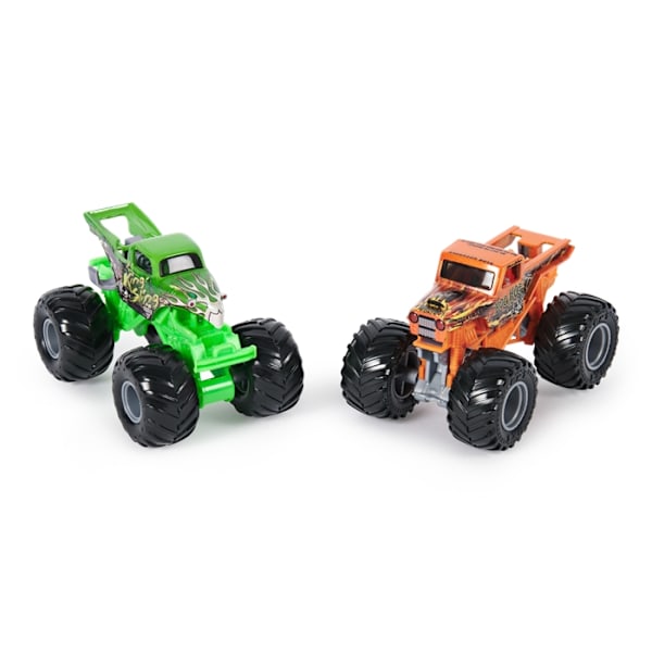 Monster Jam 1:64 2-pack Bog Hog vs King Sling S30 multifärg